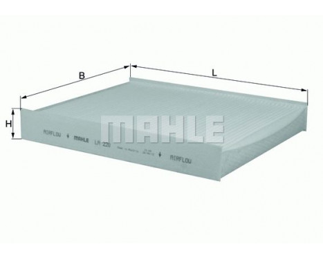 Filter, interior air LA 220 Mahle