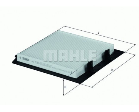Filter, interior air LA 288 Mahle