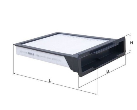 Filter, interior air LA 304 Mahle, Image 2