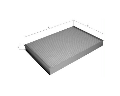 Filter, interior air LA 307 Mahle