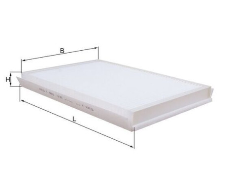 Filter, interior air LA 307 Mahle, Image 3