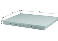 Filter, interior air LA 31 Mahle