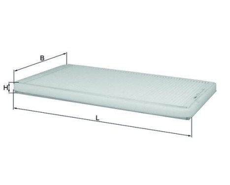 Filter, interior air LA 33 Mahle, Image 2