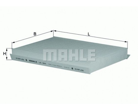 Filter, interior air LA 344 Mahle