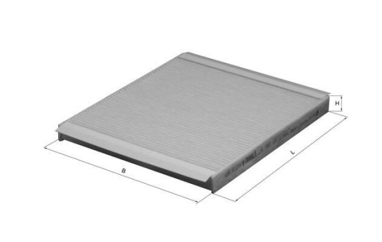 Filter, interior air LA 361 Mahle, Image 2