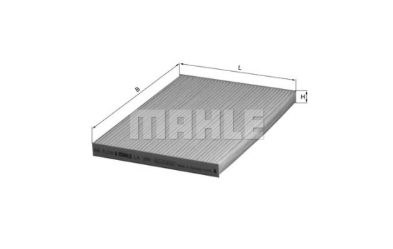 Filter, interior air LA 396 Mahle