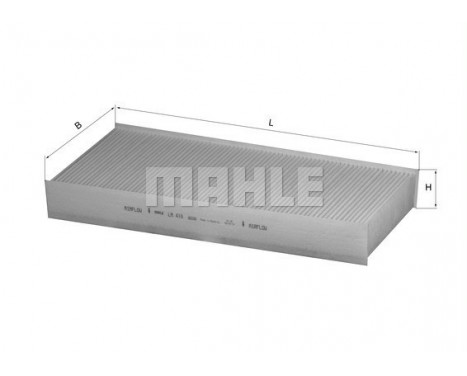 Filter, interior air LA 410 Mahle