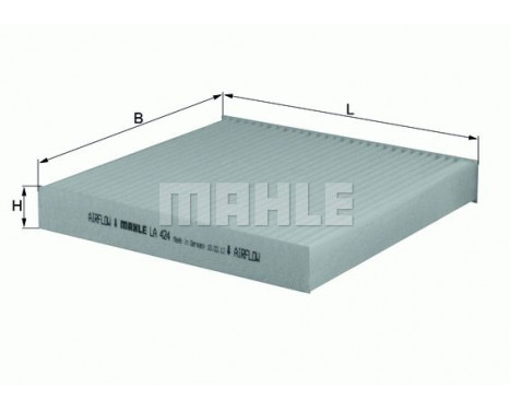 Filter, interior air LA 424 Mahle