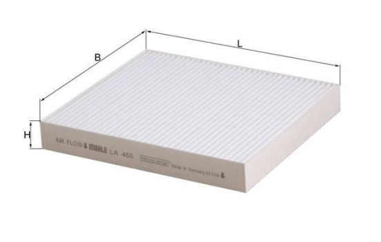 Filter, interior air LA 460 Mahle, Image 2