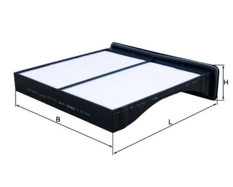 Filter, interior air LA 461 Mahle