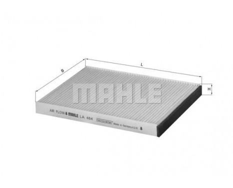 Filter, interior air LA 484 Mahle