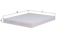 Filter, interior air LA 586 Mahle