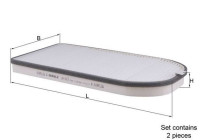 Filter, interior air LA 613/S Mahle