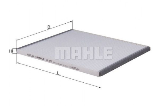 Filter, interior air LA 659 Mahle