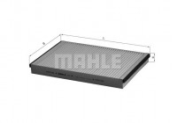 Filter, interior air LA 75 Mahle