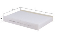 Filter, interior air LA 811 Mahle