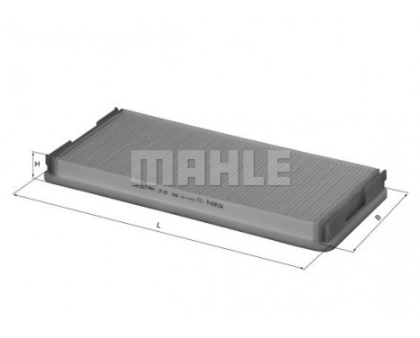 Filter, interior air LA 83 Mahle