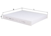 Filter, interior air LA 888 Mahle