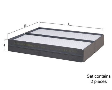 Filter, interior air LA 896/S Mahle