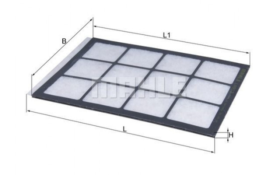 Filter, interior air LA 913 Mahle