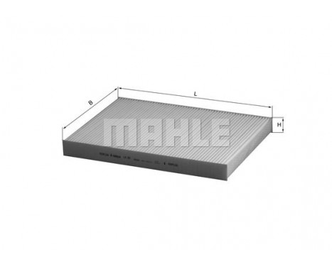Filter, interior air LA 93 Mahle