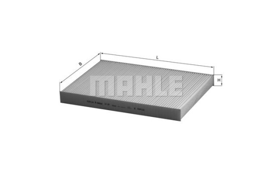 Filter, interior air LA 93 Mahle