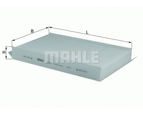 Filter, interior air LA 97 Mahle