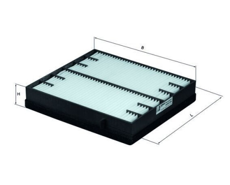 Filter, interior air LA 98 Mahle, Image 2