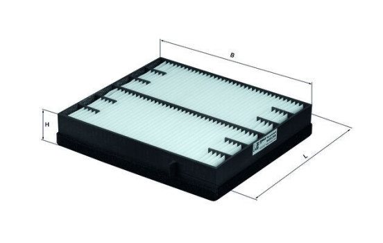 Filter, interior air LA 98 Mahle, Image 2