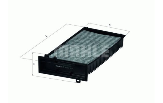 Filter, interior air LAK 127 Mahle