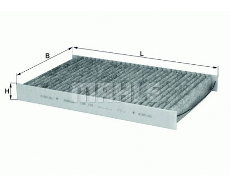 Filter, interior air LAK 138 Mahle