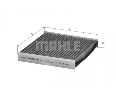 Filter, interior air LAK 184 Mahle