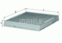Filter, interior air LAK 189 Mahle