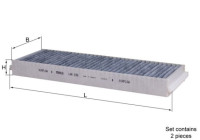 Filter, interior air LAK 239/S Mahle