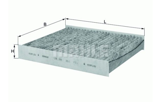 Filter, interior air LAK 293 Mahle