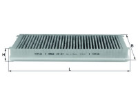 Filter, interior air LAK 32/1 Mahle