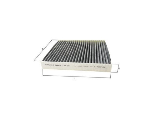 Filter, interior air LAK 371 Mahle
