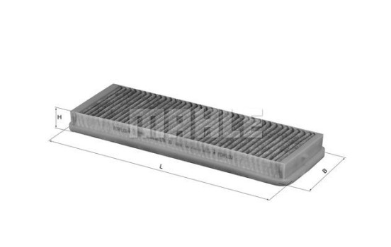 Filter, interior air LAK 38 Mahle, Image 2