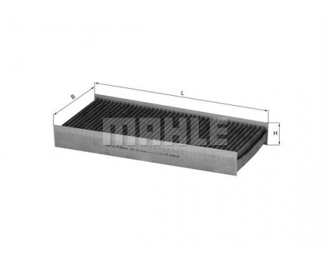 Filter, interior air LAK 410 Mahle