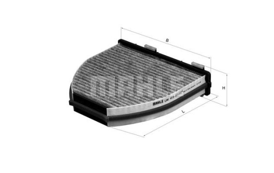 Filter, interior air LAK 413 Mahle