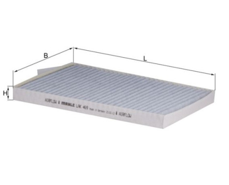 Filter, interior air LAK 469 Mahle, Image 2