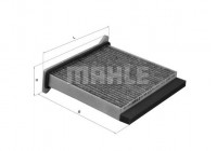 Filter, interior air LAK 485 Mahle