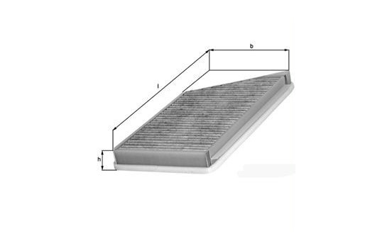 Filter, interior air LAK 57 Mahle