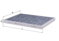 Filter, interior air LAK 594 Mahle