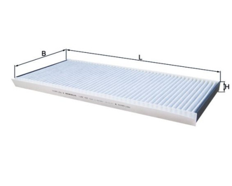 Filter, interior air LAK 62 Mahle, Image 2