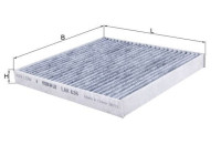 Filter, interior air LAK 636 Mahle