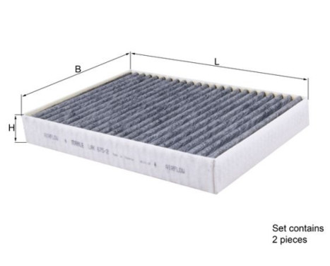 Filter, interior air LAK 675/2/S Mahle