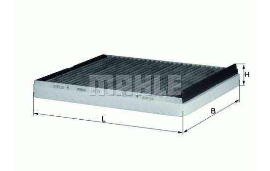 Filter, interior air LAK 74 Mahle