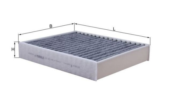 Filter, interior air LAK 812 Mahle, Image 2