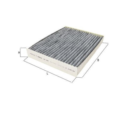 Filter, interior air LAK 855 Mahle